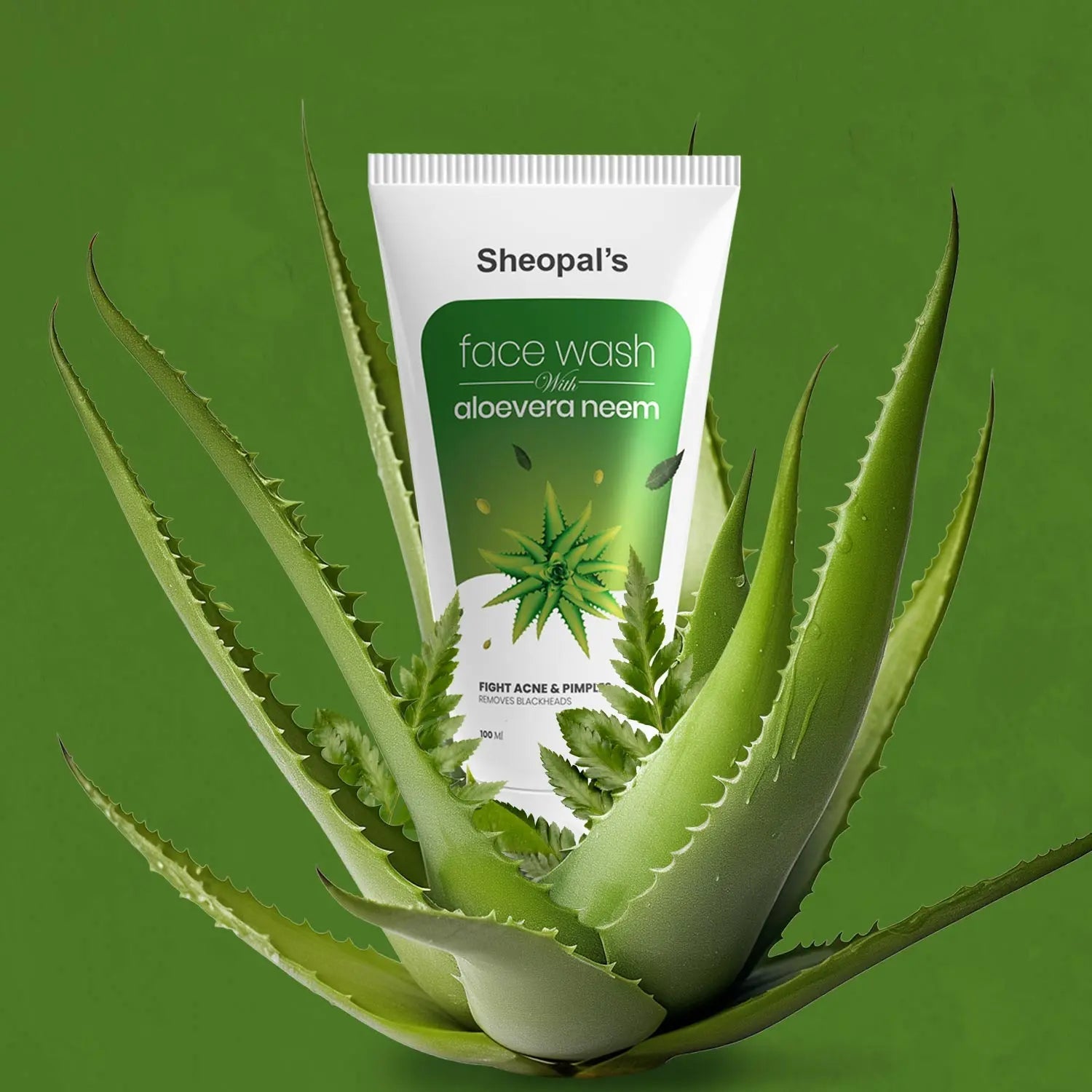 Neem Aloevera Face Wash for Acne & Pimple - 100ML
