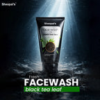 Black Tea Face Wash | For Glowing Skin With Black Tea And Green Tea Leaves