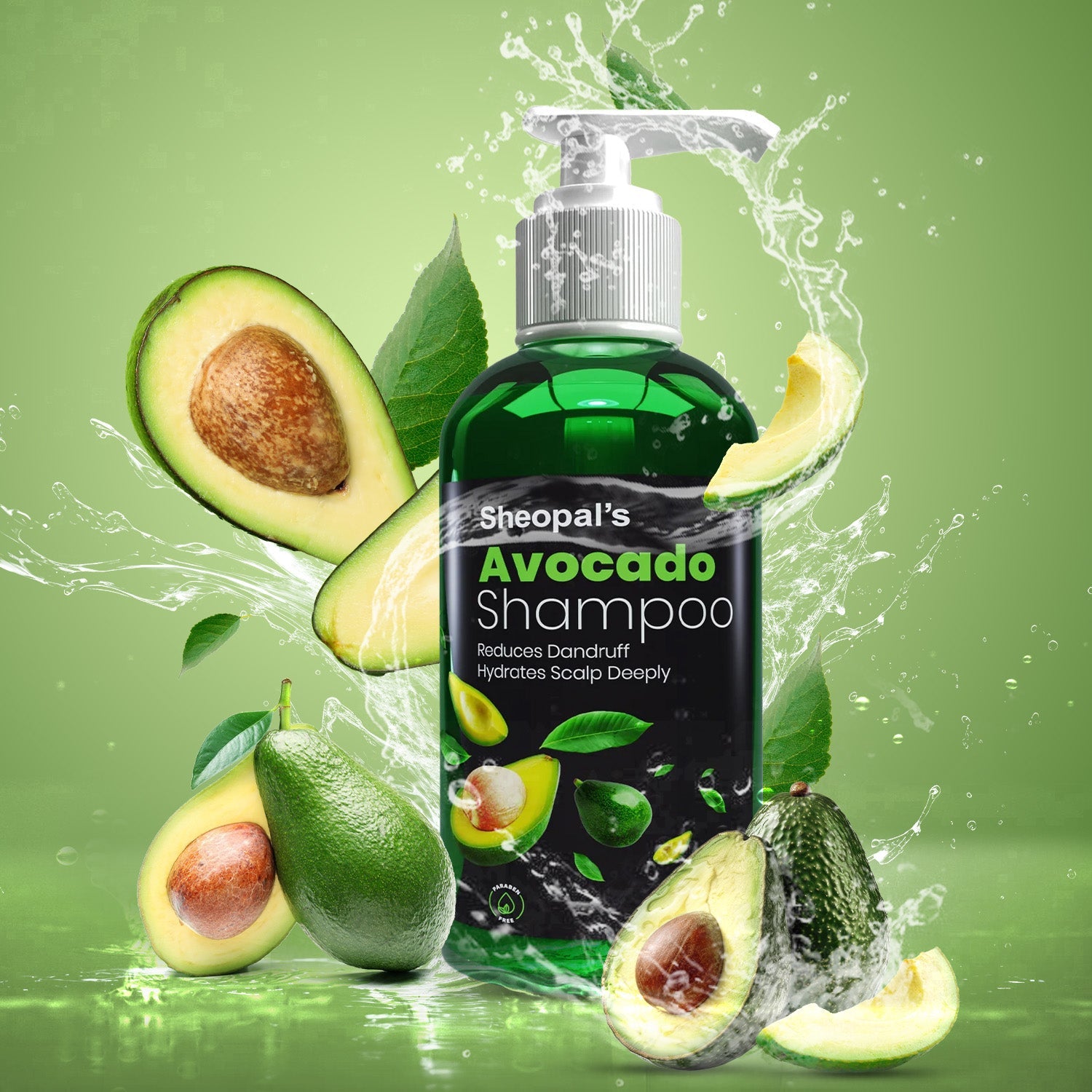 Avocado Shampoo | For Frizzy Hair And Dandruff Management