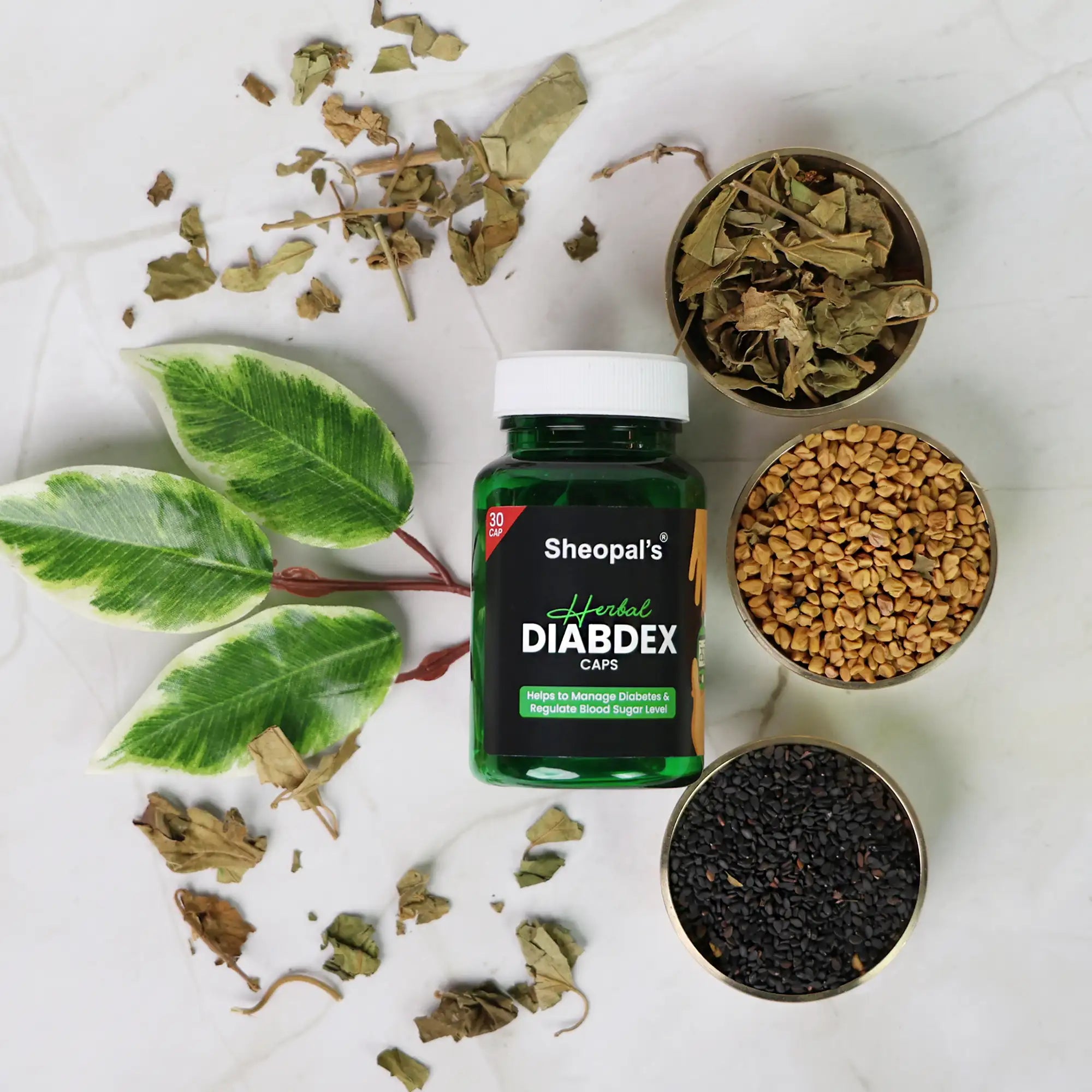 Sheopal’s Herbal Diabdex Capsule: Helps Manage Sugar Levels