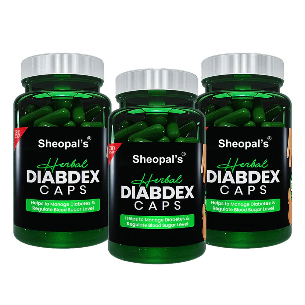 Sheopal’s Herbal Diabdex Capsule: Helps Manage Sugar Levels
